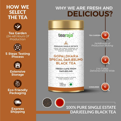 Tea Raja - Gopaldhara Special Darjeeling Black Tea